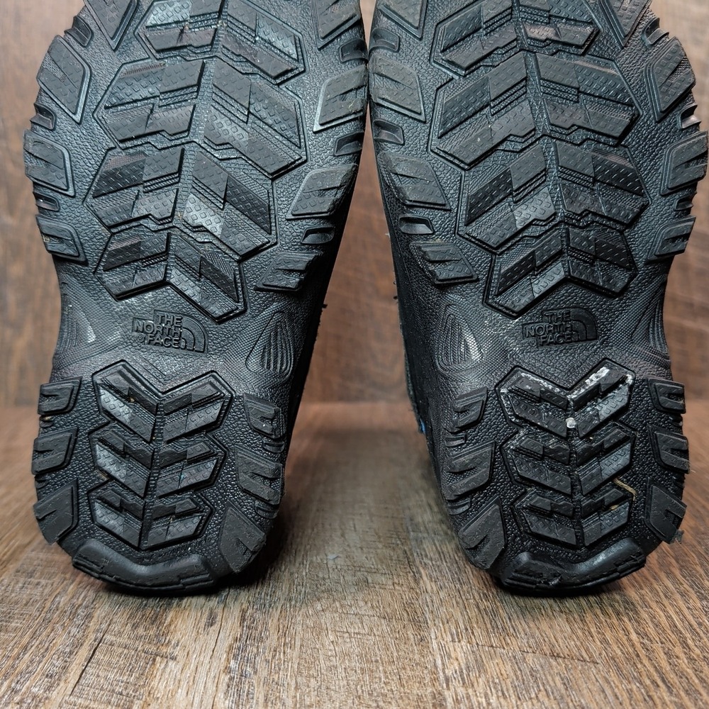THE NORTH FACE YOUTH ALPENGLOW V WATERPROOF BOOTS BLUE / BLACK Size US 13 C Kids - Picture 12 of 13